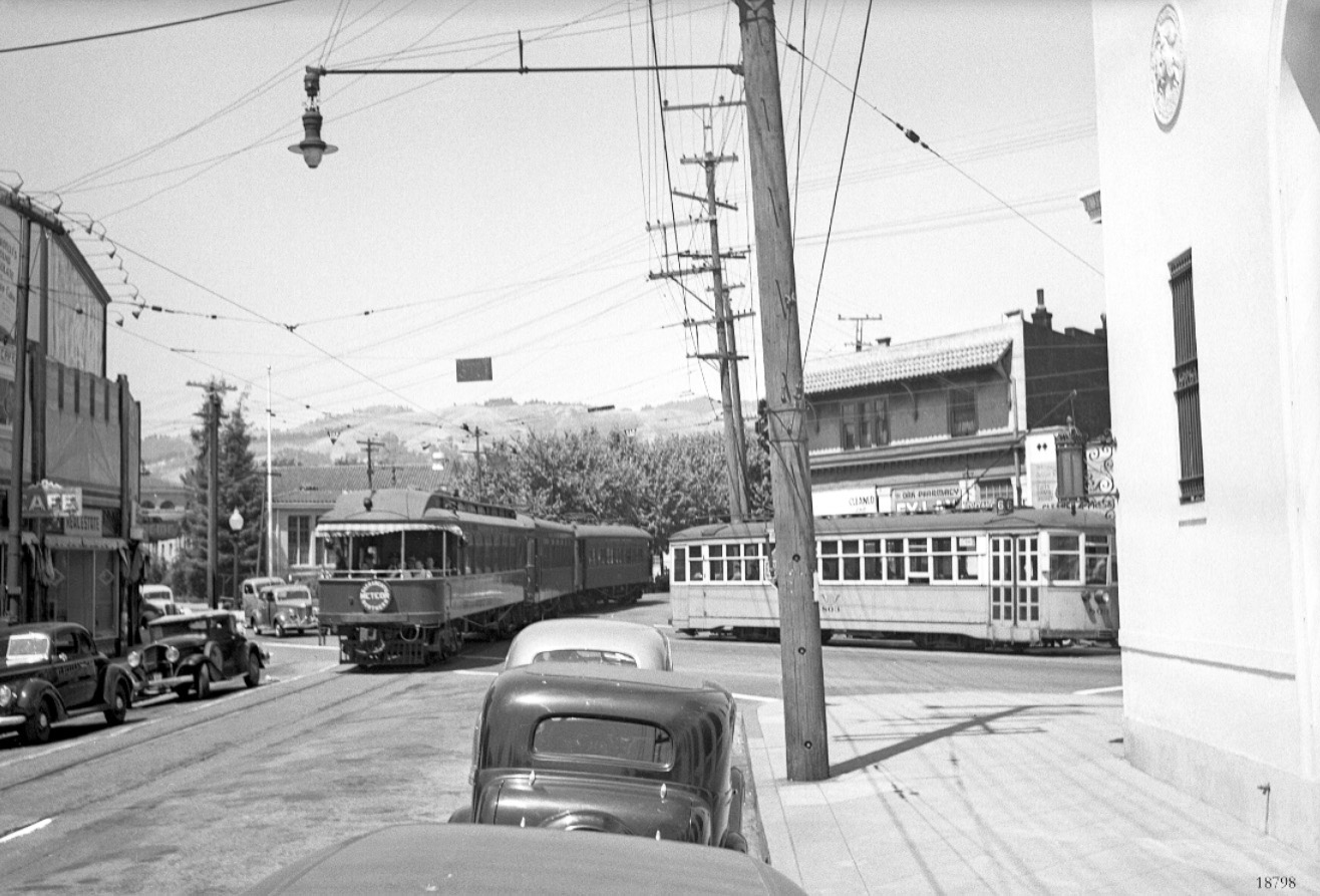 Shafter Avenue Architecture II West Intersection with College East